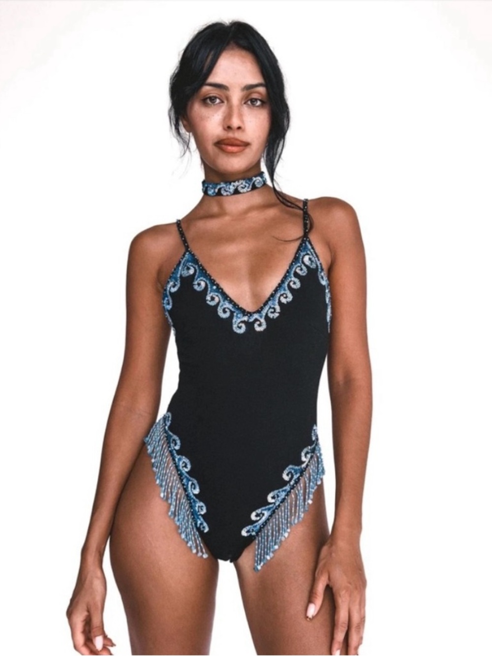 ISO Her Pony Waves Sparkle Bodysuit